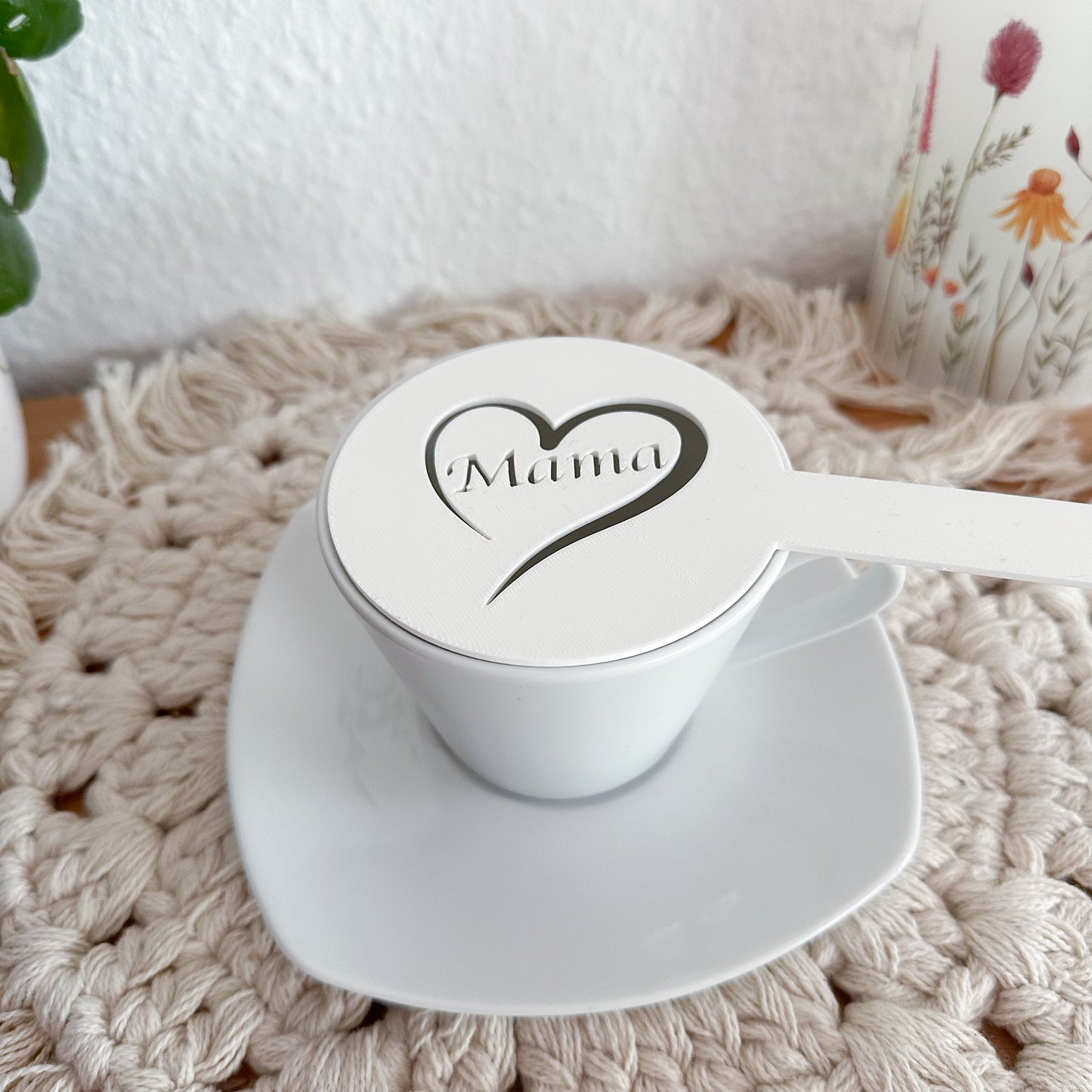 Coffee Stencil Mom