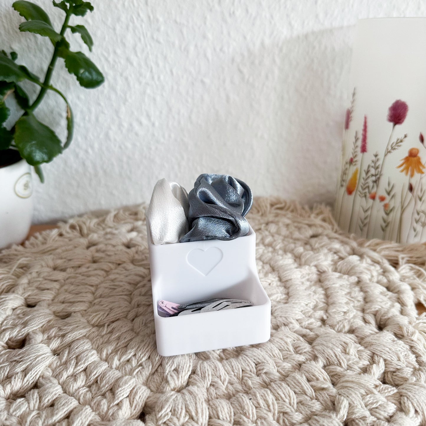 Aufbewahrungsbox für Haargummis & Haarspangen – 3D-gedruckt aus PLA