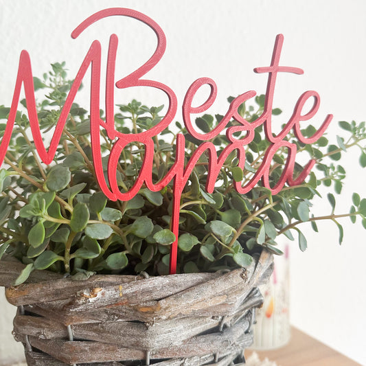 PLA Blumenstecker für Muttertag – Geschenk für Mama