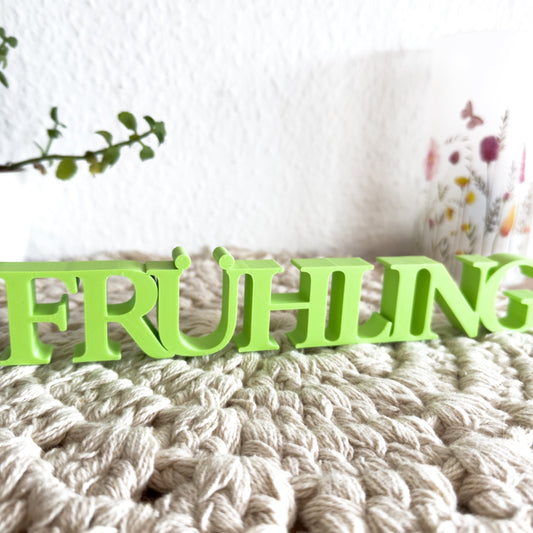 Moderne Frühlingsdeko aus nachhaltigem PLA