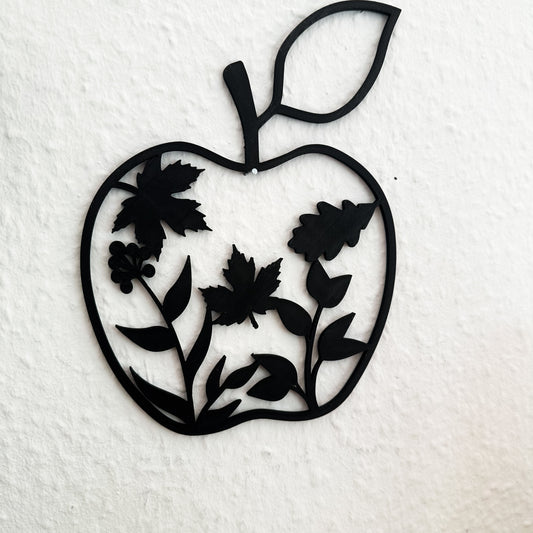 Herbst Apfel Wandbild