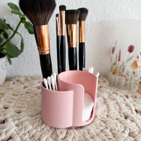 Aufbewahrungsbehälter aus PLA für Schminkzubehör – modern & nachhaltig