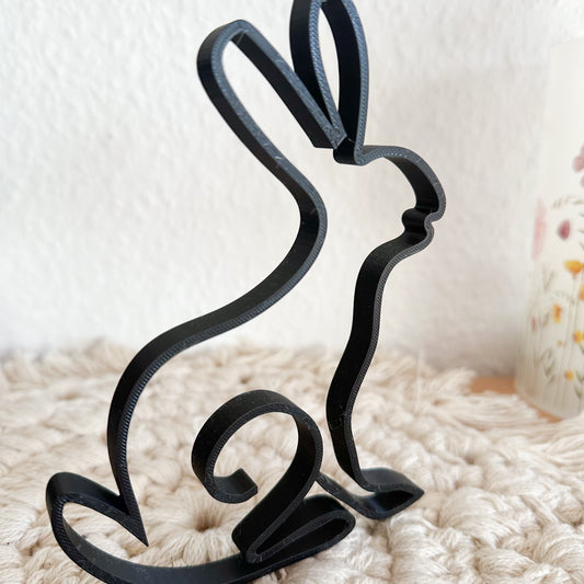 PLA Wanddeko Osterhase – nachhaltige Frühlings- und Osterdekoration