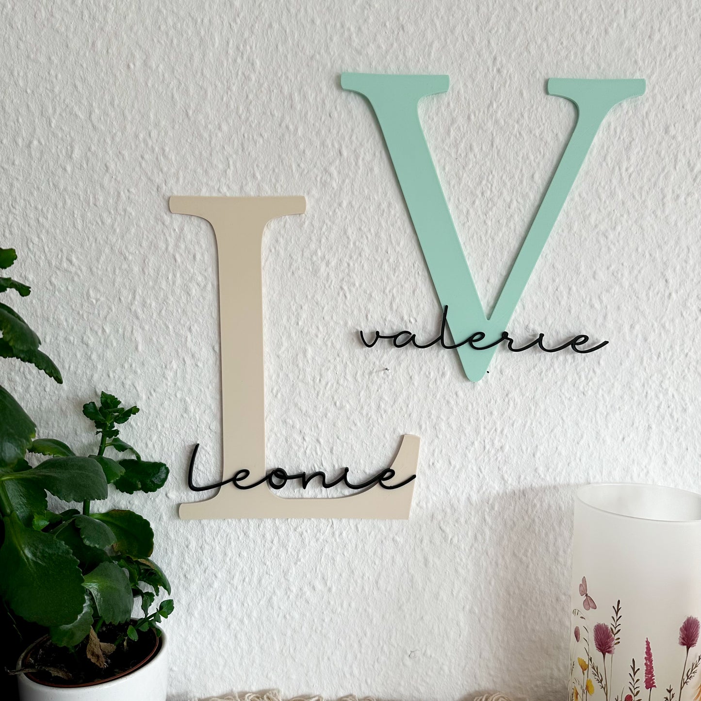 Personalisiertes Türschild mit Name – 3D-Druck Namensschild aus PLA