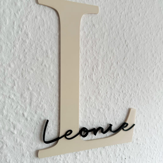 PLA Türschild für Kinderzimmer – individuell & nachhaltig