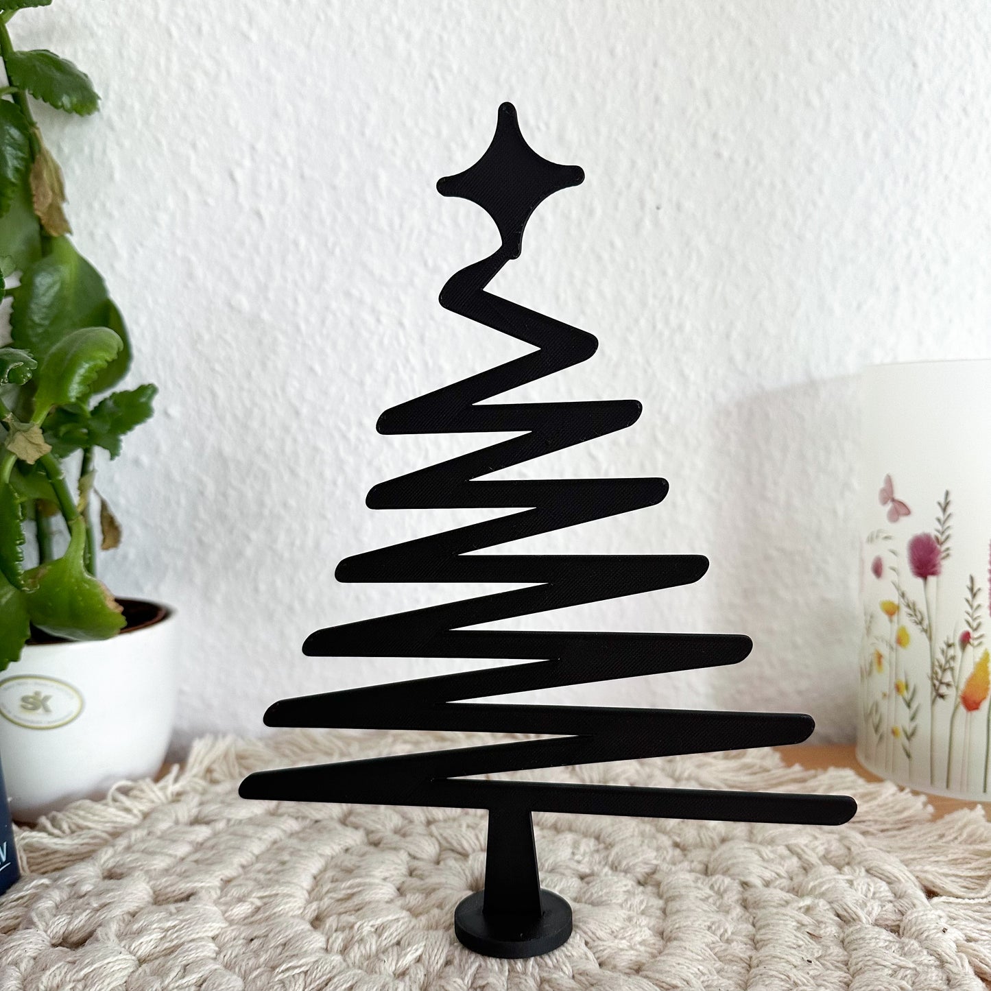 Tannenbaum Dekofigur – 3D-gedruckter Weihnachtsbaum aus PLA