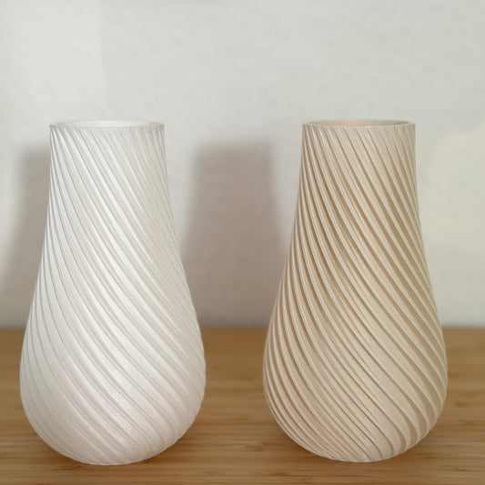 Deko Vase Valerie aus PLA – 3D-gedruckte Vase im minimalistischen Design