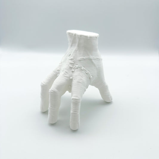 Thing Deko Hand aus PLA – Fanartikel aus der Serie Wednesday