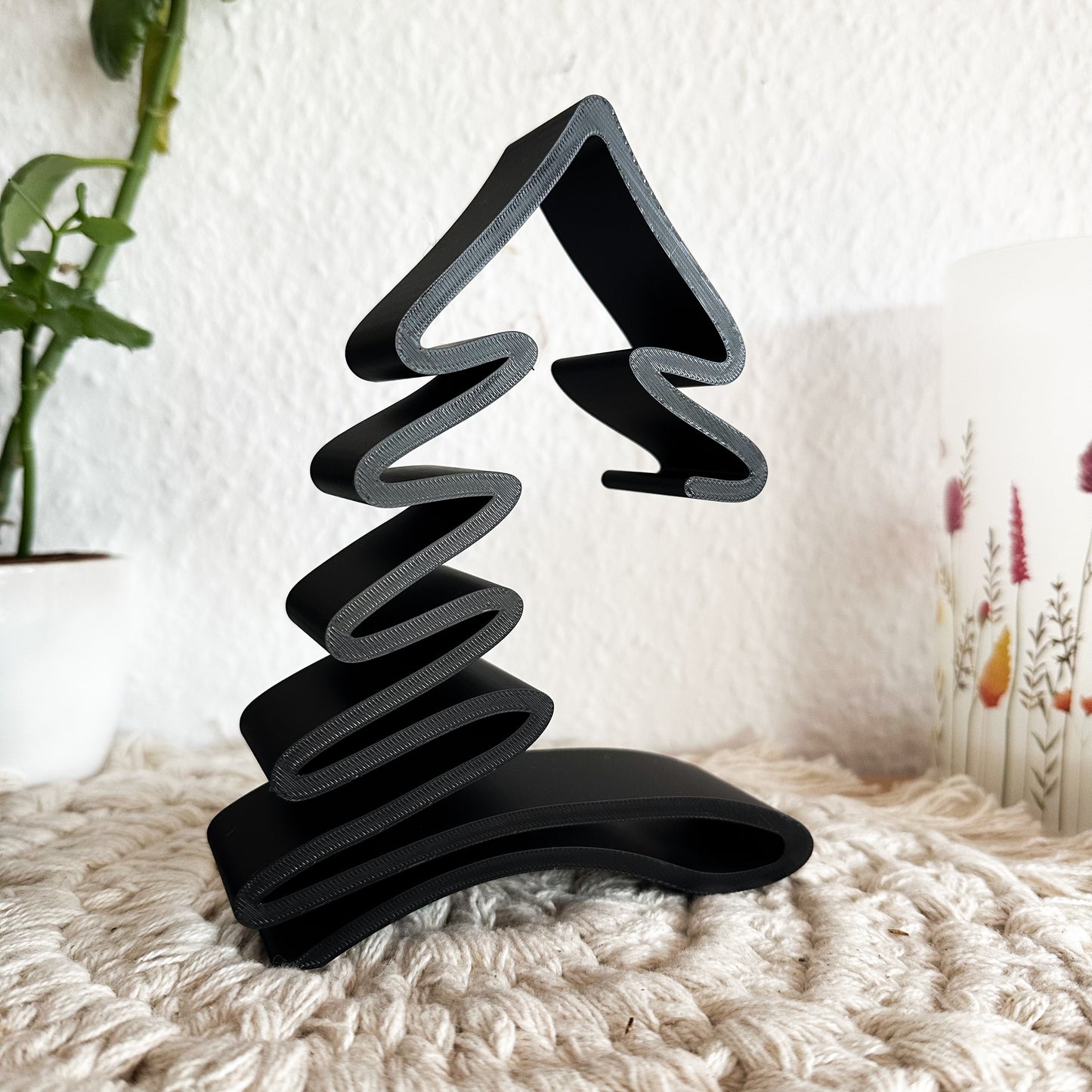 Weihnachtsbaum Aufsteller modern – 3D-gedruckte PLA Weihnachtsdeko