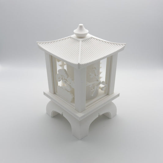 Japanische Orientalische Laterne mit wechselbaren Paneelen