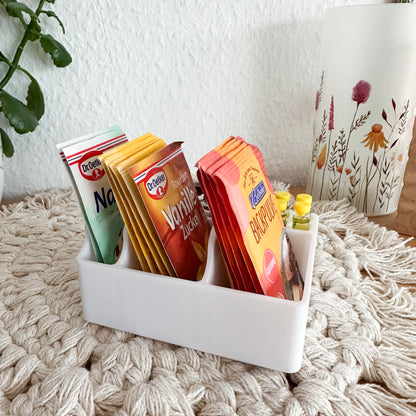 Storage box for baking ingredients and cooking ingredients