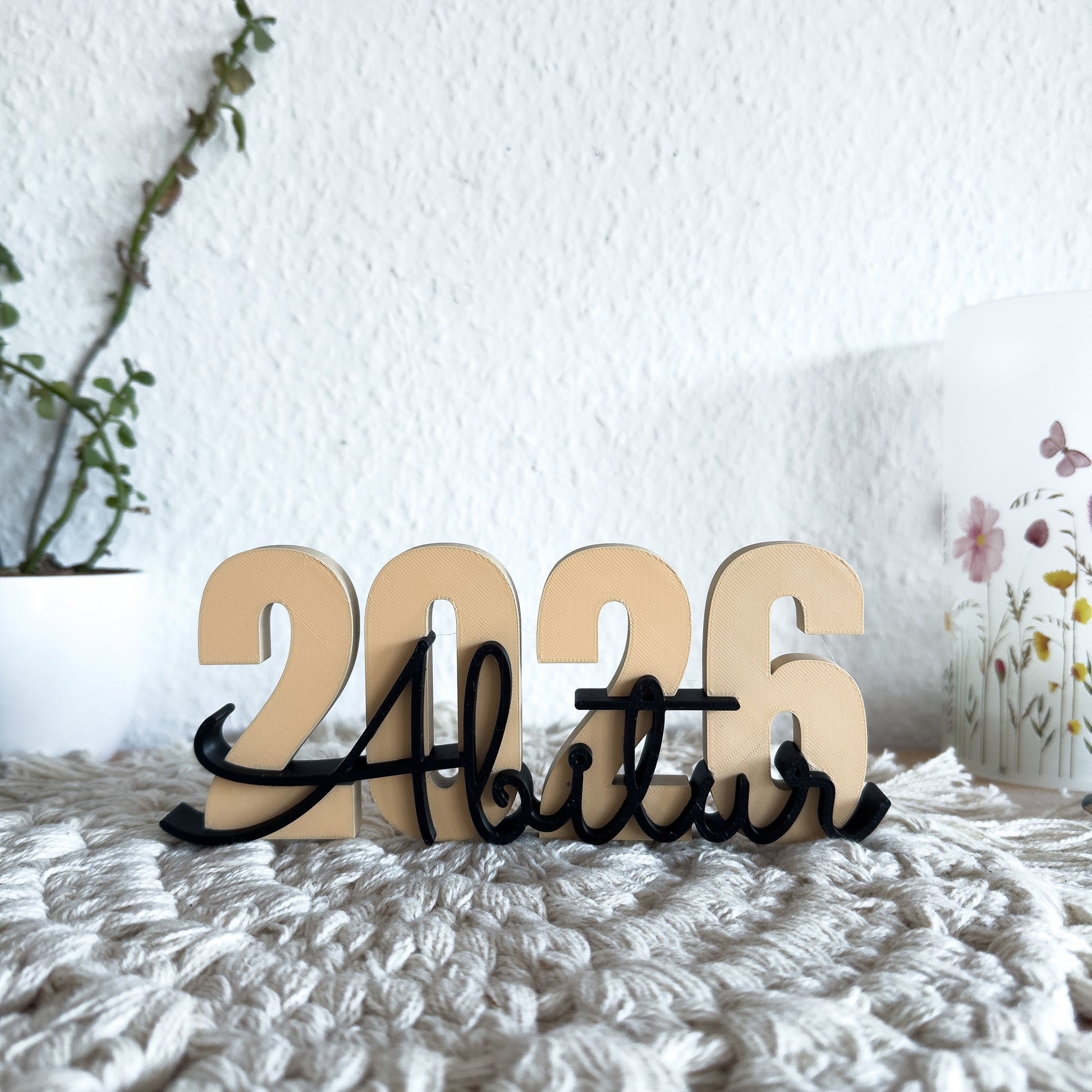 abitur 2026 deko aufsteller