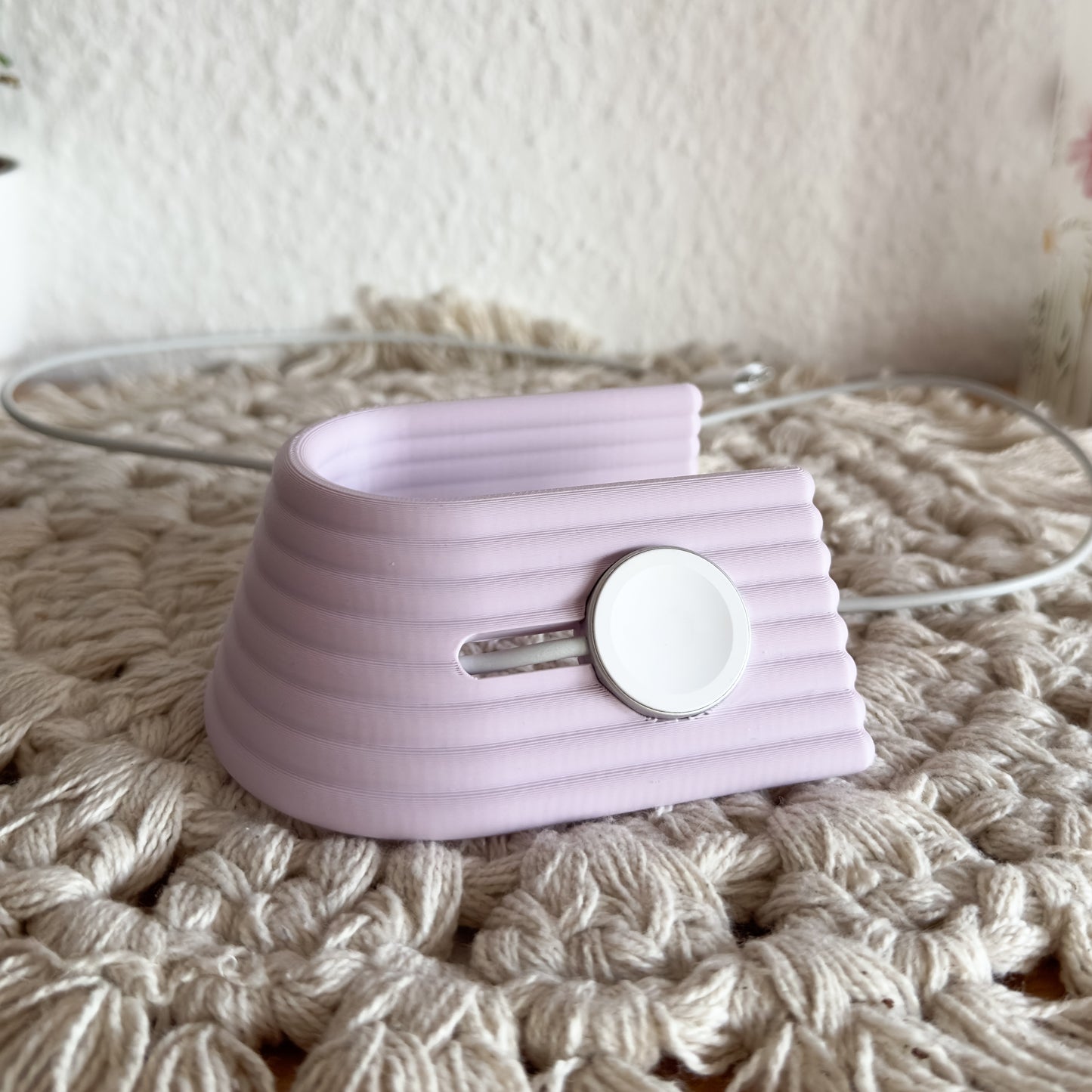 Apple Watch Ladehalter 3D Druck Stand Kabelmanagement