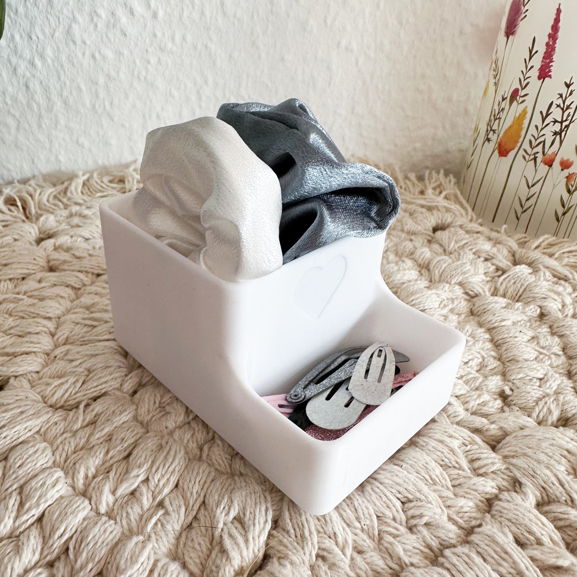 haarspangen aufbewahrung box Aufbewahrungsbox für Haargummis & Haarspangen