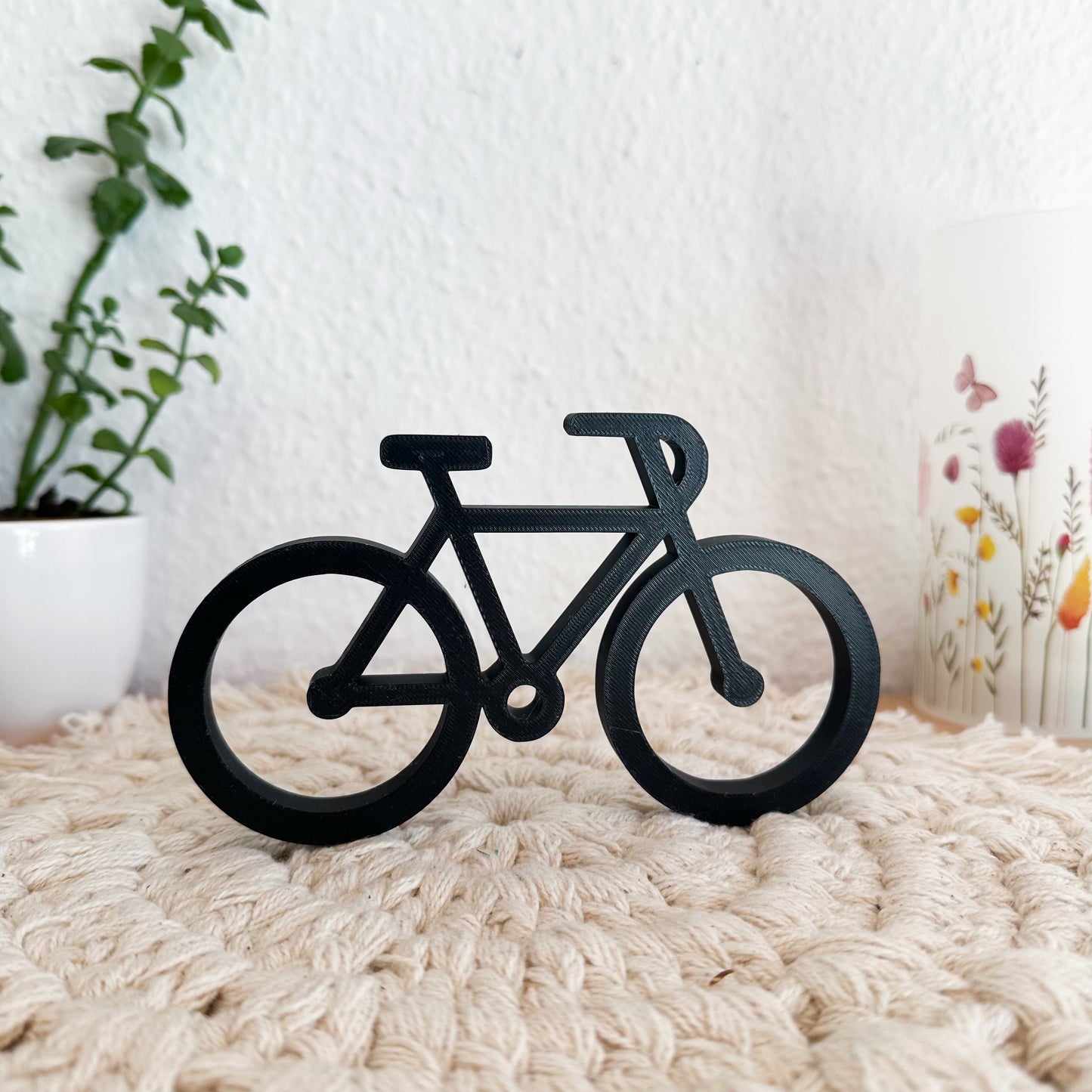 Fahrrad Line Art Deko