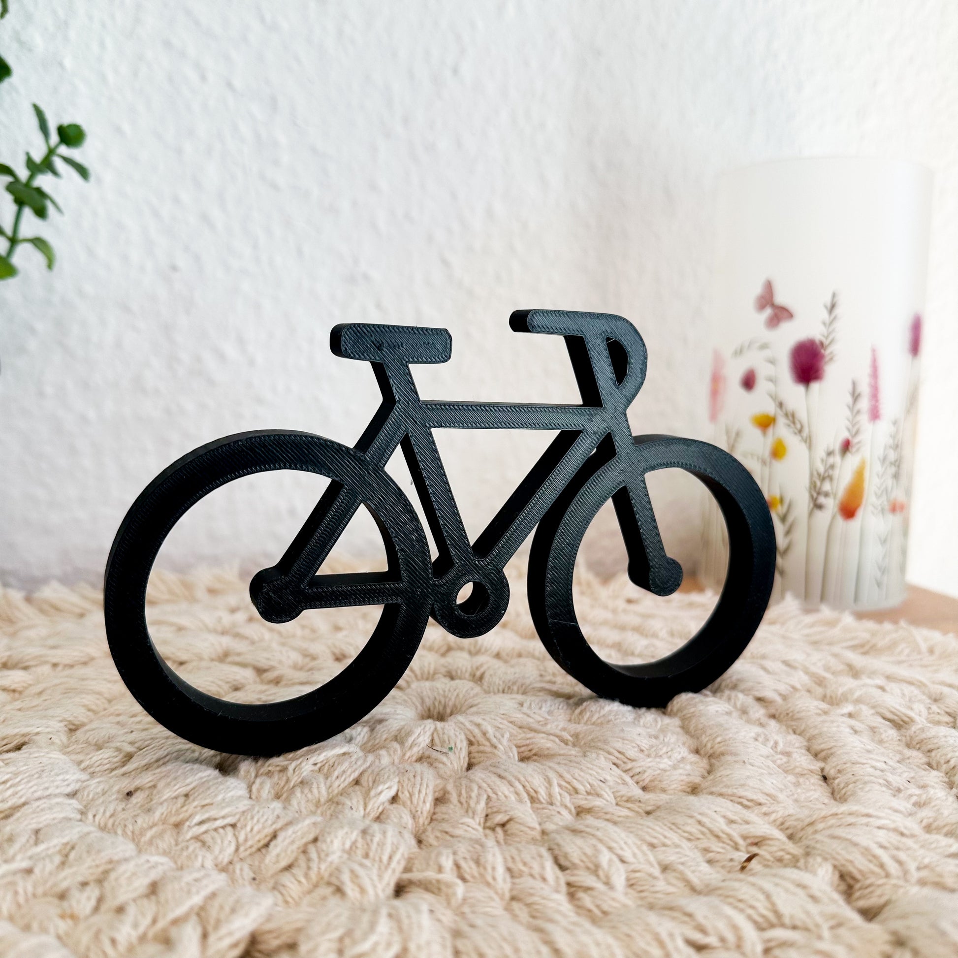 3d-druck fahrrad zubehör Fahrrad Line Art Deko