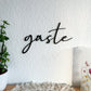 Gäste Schild aus PLA – 3D-gedrucktes Türschild in modernem Design