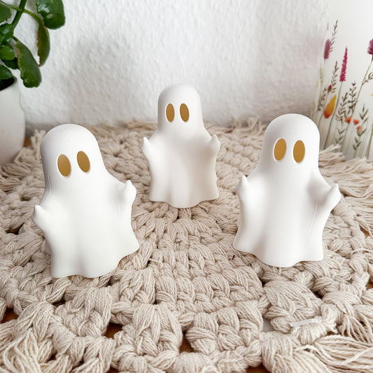 Lustiges Deko Gespenst mit Mittelfinger – 3D-gedruckte Halloween Figur