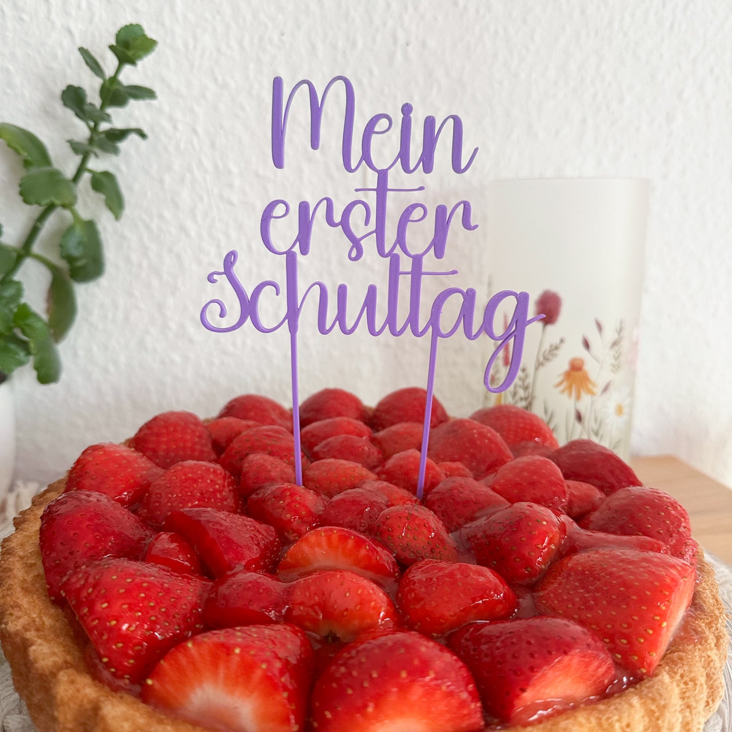 Mein erster Schultag - Caketopper Einschulung