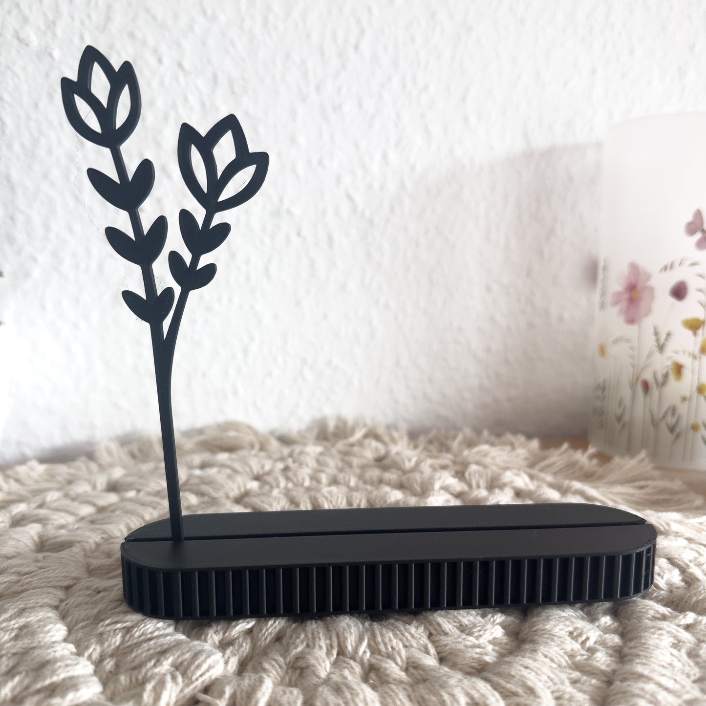 3D gedruckter Kartenständer für Tischdeko