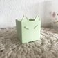 Cat flower pot