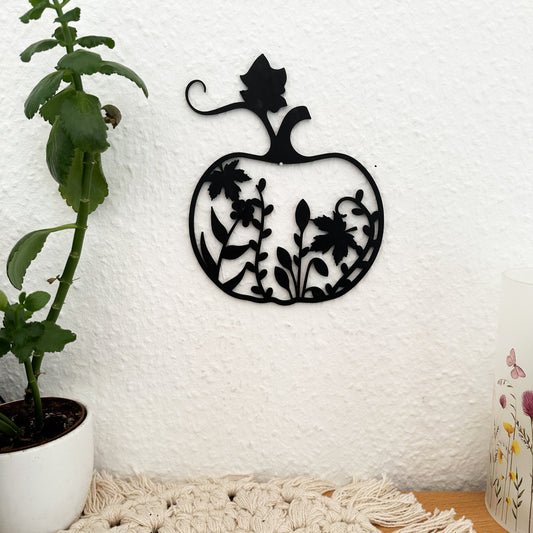 Kürbis Wandbild aus PLA – 3D-gedruckte Deko für Herbst und Halloween