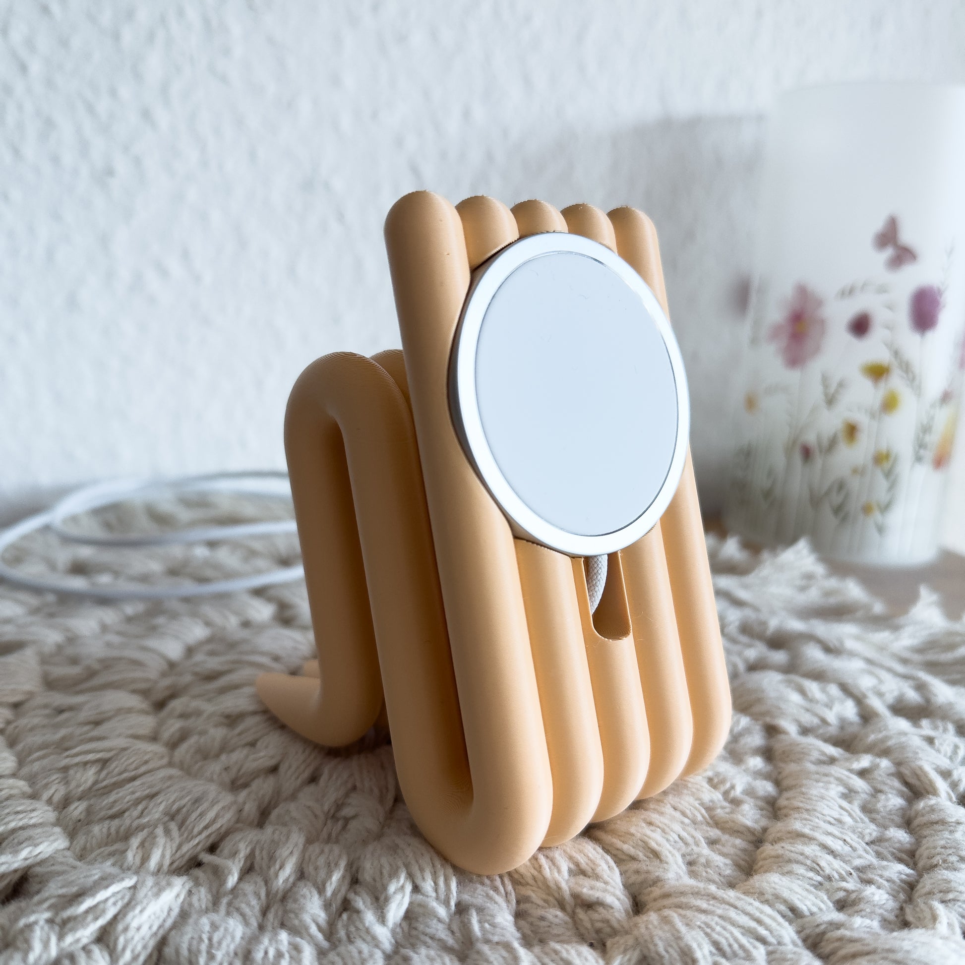 iPhone Stand magnetisch minimalistisch Schreibtisch Halter