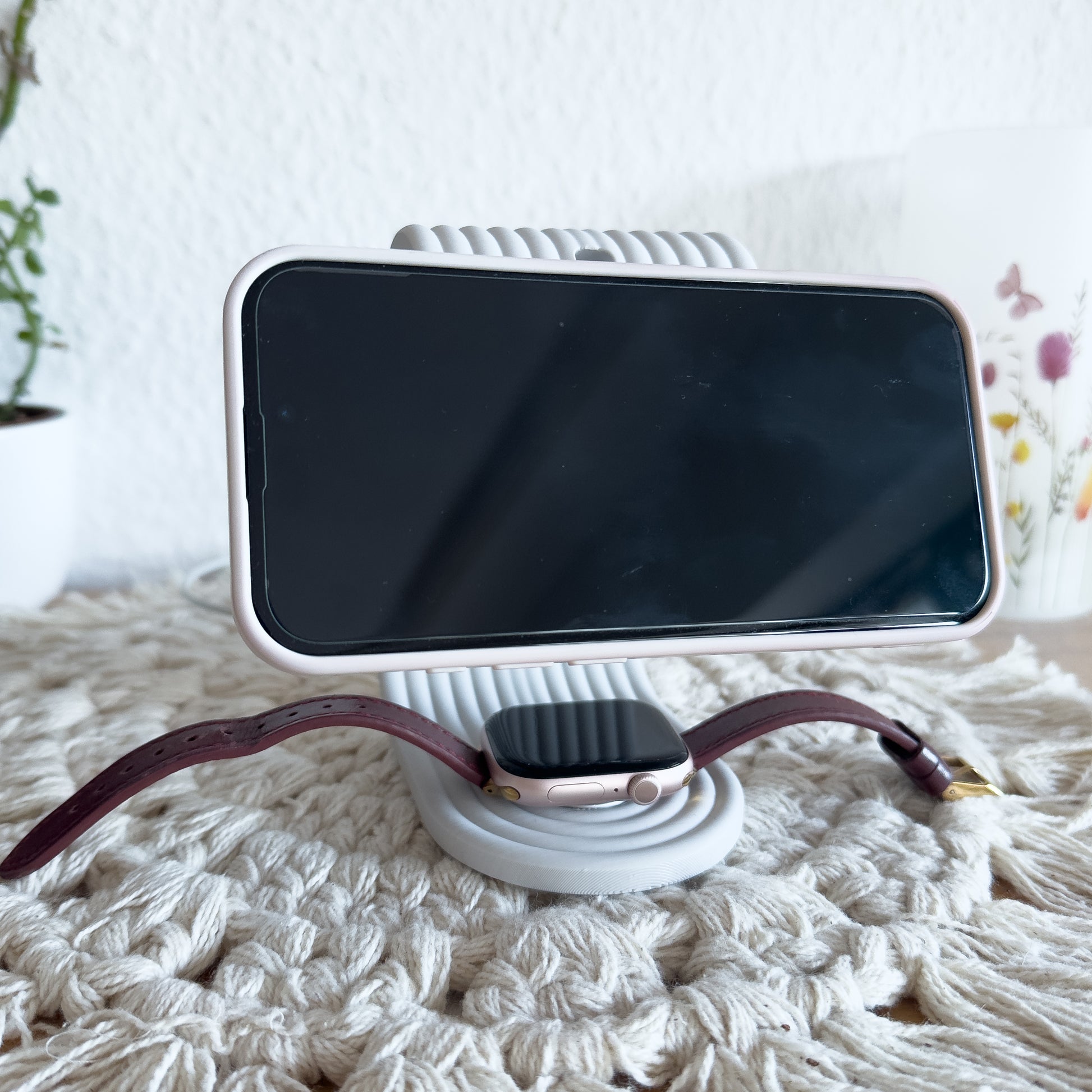 MagSafe Stand Halter mit Apple Watch Dock