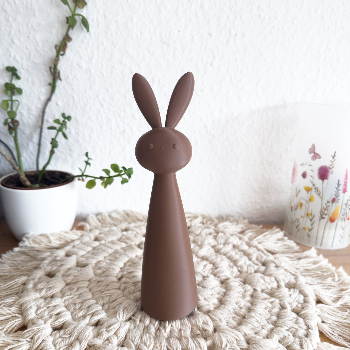 Osterhase Figur aus 3D-Druck als moderne Osterdeko