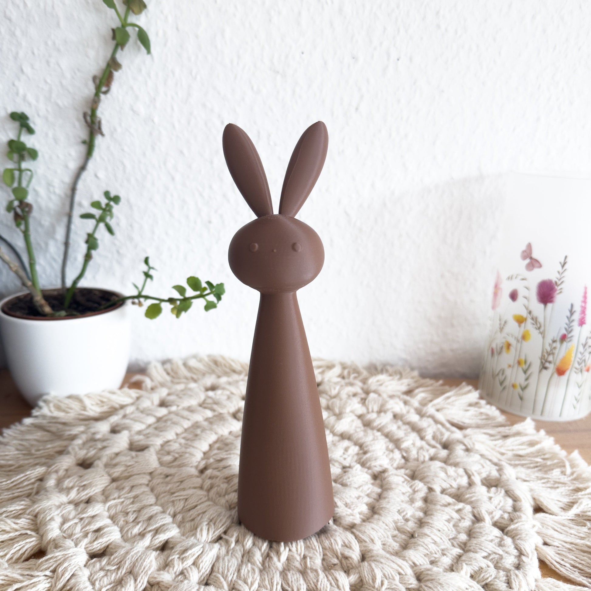 Osterhase Figur aus 3D-Druck als moderne Osterdeko