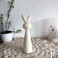 Minimalistische Osterhasen Figur für Tisch oder Regal