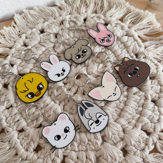 SKZOO Schlüsselanhänger für Stray Kids Fans
