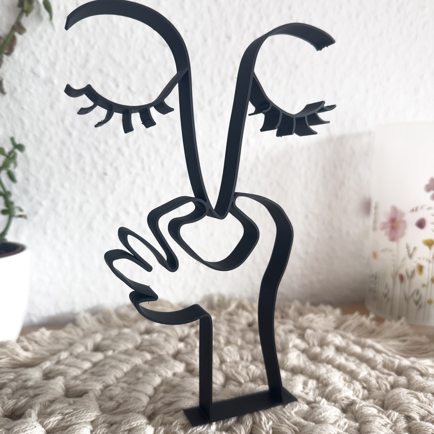 Witziges Toilettenschild für Gäste WC aus PLA