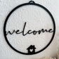 Welcome Türschild