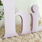 Begrüßungsdeko aus PLA – 3D-gedruckter Hi-Schriftzug