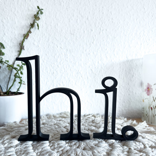 hi deko aufsteller modern minimalistisch