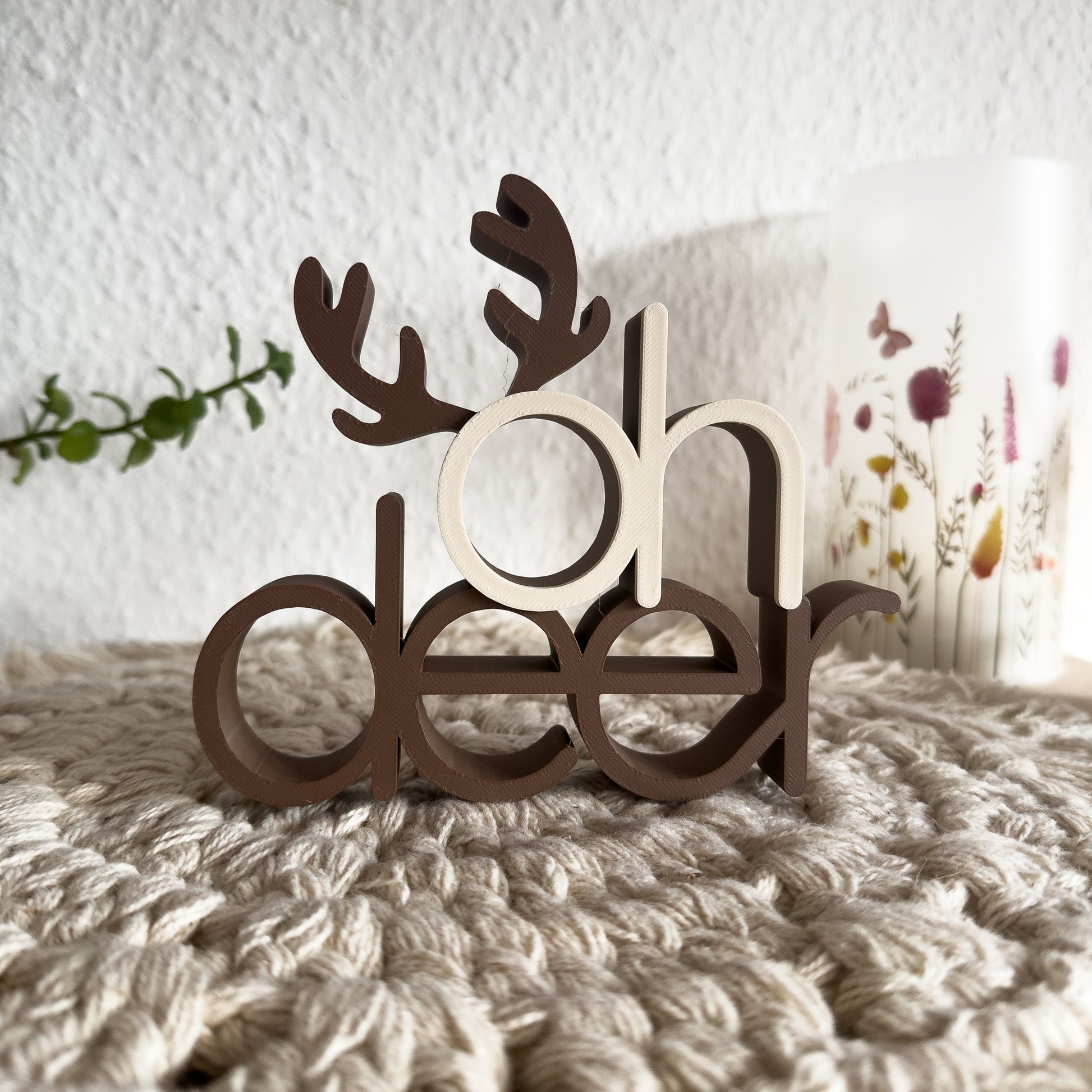 Rentier Aufsteller 3D Druck