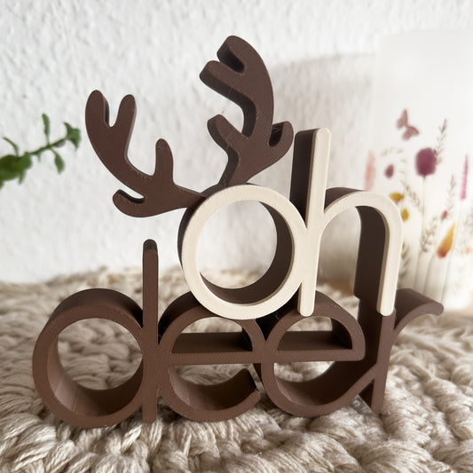 Rentier Figur modern